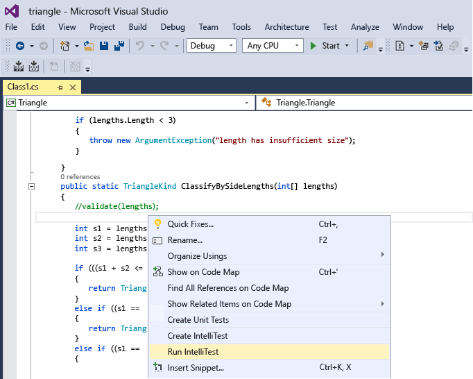 Intellistest in Visual Studio 2015 brings help for legacy software